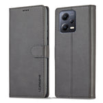 LC.IMEEKE Custodia in pelle a vibrazione orizzontale con struttura in vitello, For Xiaomi Redmi 12C/11A Global, For Xiaomi Redmi Note 12 5G/Poco X5, For Xiaomi Redmi Note 12 Pro 5G/Poco X5 Pro, For Xiaomi Redmi Note 12 Pro+