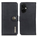 KHAZNEH Custodia per telefono in pelle a conchiglia con trama in pelle bovina, For Motorola Moto E13 4G 2023, For Motorola Moto G53 5G, For OnePlus 11 5G, For OnePlus Nord CE 3 Lite