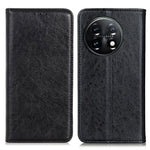 Custodia per telefono in pelle con struttura magnetica Crazy Horse, For OnePlus 11 5G, For OnePlus Nord CE 3 Lite