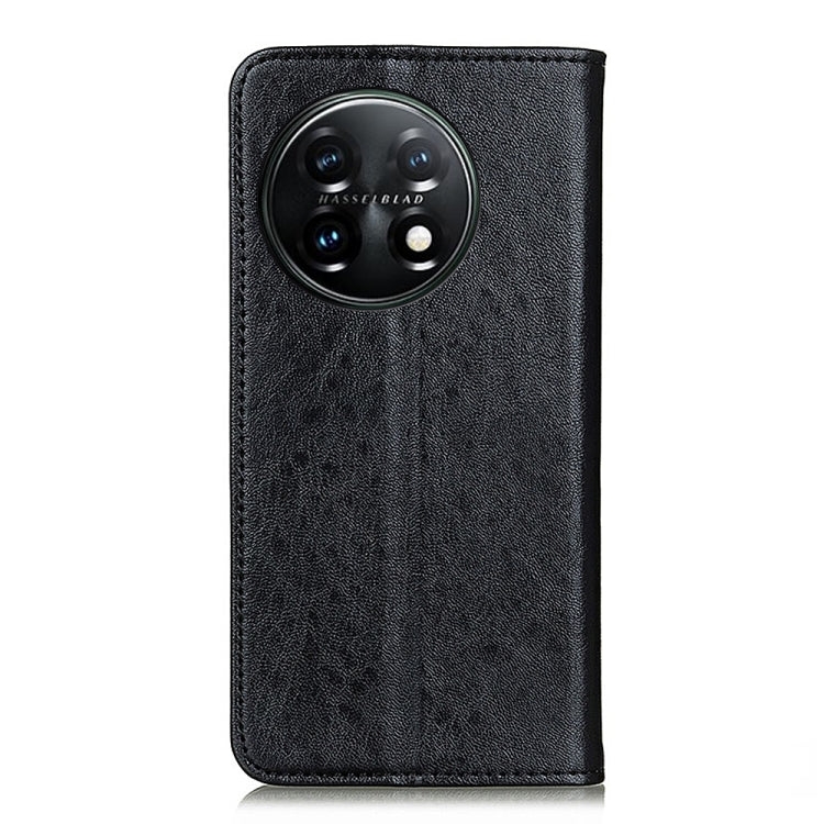 Custodia per telefono in pelle con struttura magnetica Crazy Horse, For OnePlus 11 5G, For OnePlus Nord CE 3 Lite