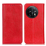 Custodia per telefono in pelle con struttura magnetica Crazy Horse, For OnePlus 11 5G, For OnePlus Nord CE 3 Lite