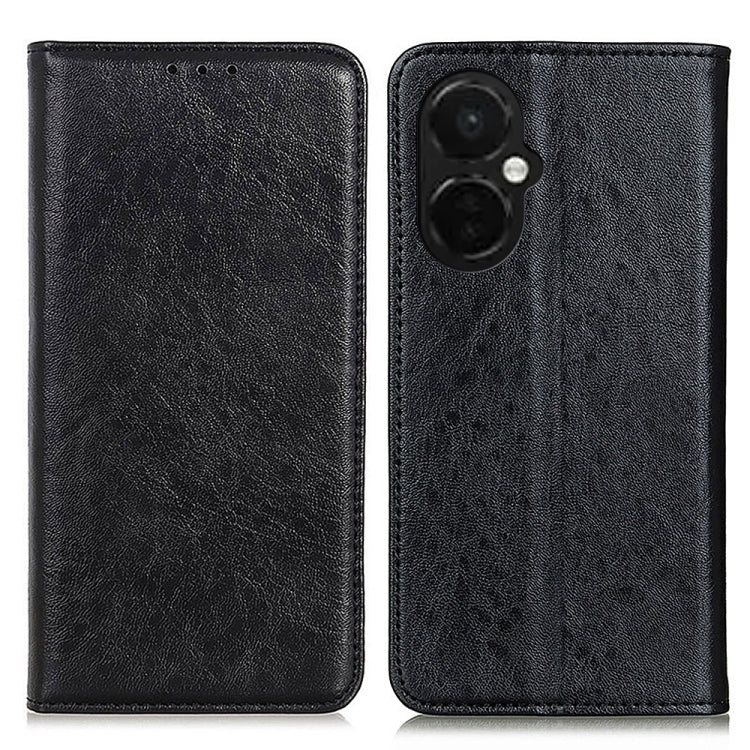 Custodia per telefono in pelle con struttura magnetica Crazy Horse, For OnePlus 11 5G, For OnePlus Nord CE 3 Lite