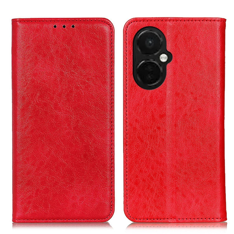 Custodia per telefono in pelle con struttura magnetica Crazy Horse, For OnePlus 11 5G, For OnePlus Nord CE 3 Lite