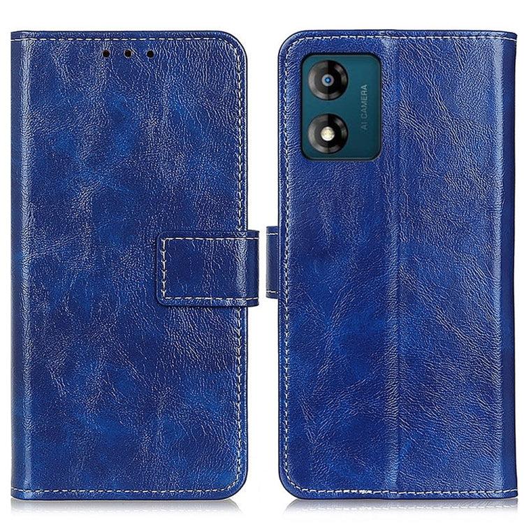 Cassa del telefono in pelle con texture retrò Crazy Horse, For Motorola Moto E13 4G 2023, For Motorola Moto G53 5G, For OnePlus 11 5G, For OnePlus Nord CE 3 Lite