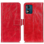 Cassa del telefono in pelle con texture retrò Crazy Horse, For Motorola Moto E13 4G 2023, For Motorola Moto G53 5G, For OnePlus 11 5G, For OnePlus Nord CE 3 Lite