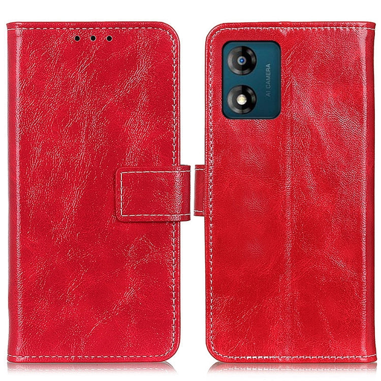 Cassa del telefono in pelle con texture retrò Crazy Horse, For Motorola Moto E13 4G 2023, For Motorola Moto G53 5G, For OnePlus 11 5G, For OnePlus Nord CE 3 Lite