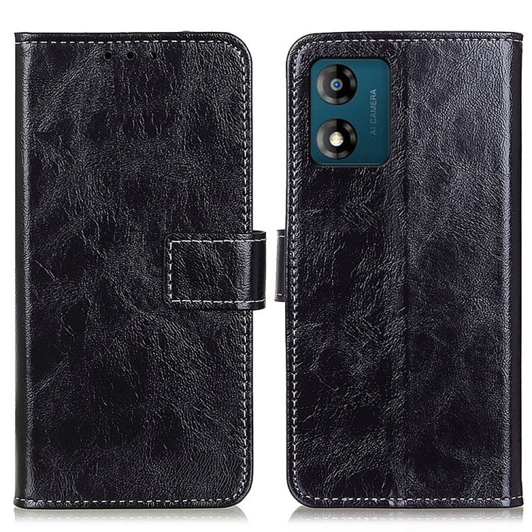 Cassa del telefono in pelle con texture retrò Crazy Horse, For Motorola Moto E13 4G 2023, For Motorola Moto G53 5G, For OnePlus 11 5G, For OnePlus Nord CE 3 Lite