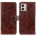 Cassa del telefono in pelle con texture retrò Crazy Horse, For Motorola Moto E13 4G 2023, For Motorola Moto G53 5G, For OnePlus 11 5G, For OnePlus Nord CE 3 Lite