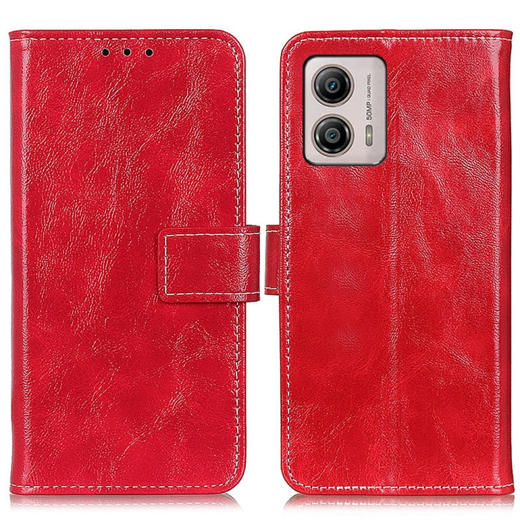 Cassa del telefono in pelle con texture retrò Crazy Horse, For Motorola Moto E13 4G 2023, For Motorola Moto G53 5G, For OnePlus 11 5G, For OnePlus Nord CE 3 Lite