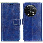 Cassa del telefono in pelle con texture retrò Crazy Horse, For Motorola Moto E13 4G 2023, For Motorola Moto G53 5G, For OnePlus 11 5G, For OnePlus Nord CE 3 Lite