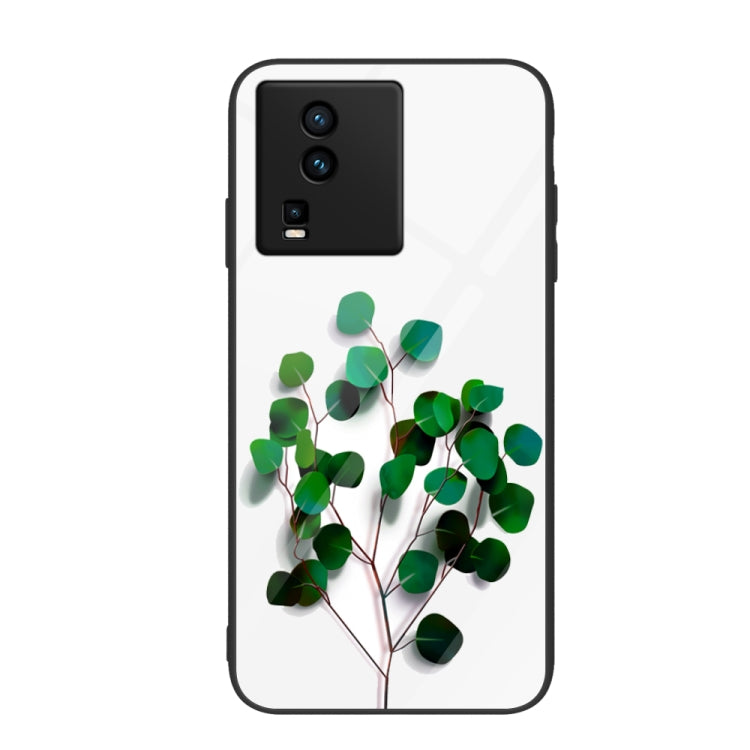Custodia per telefono in vetro verniciato colorato, For vivo iQOO Neo7