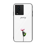 Custodia per telefono in vetro verniciato colorato, For vivo iQOO Neo7