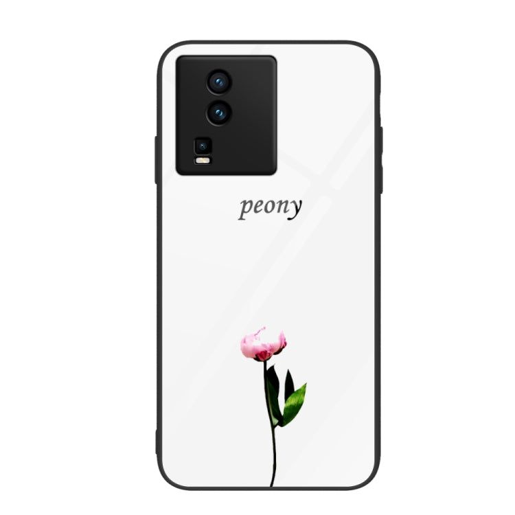 Custodia per telefono in vetro verniciato colorato, For vivo iQOO Neo7