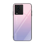 Custodia per telefono in vetro verniciato colorato, For vivo iQOO Neo7