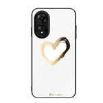 Custodia per telefono in vetro verniciato colorato, For OPPO A17