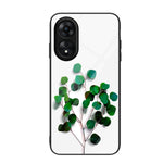 Custodia per telefono in vetro verniciato colorato, For OPPO A17