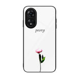 Custodia per telefono in vetro verniciato colorato, For OPPO A17