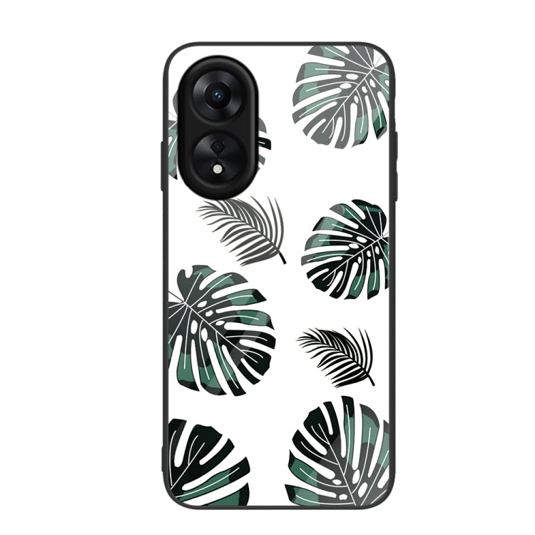 Custodia per telefono in vetro verniciato colorato, For OPPO A17