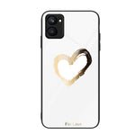 Custodia per telefono in vetro verniciato colorato, For Realme C33