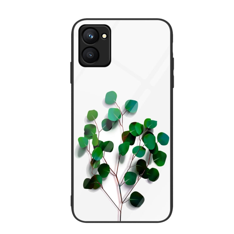 Custodia per telefono in vetro verniciato colorato, For Realme C33