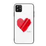 Custodia per telefono in vetro verniciato colorato, For Samsung Galaxy A04