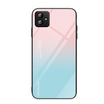 Custodia per telefono in vetro verniciato colorato, For Samsung Galaxy A04