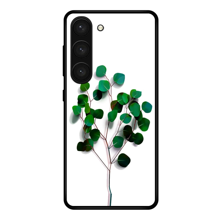 Custodia per telefono in vetro verniciato colorato, For Samsung Galaxy S23 5G