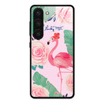 Custodia per telefono in vetro verniciato colorato, For Samsung Galaxy S23+ 5G