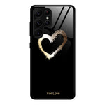Custodia per telefono in vetro verniciato colorato, For Samsung Galaxy S23 Ultra 5G