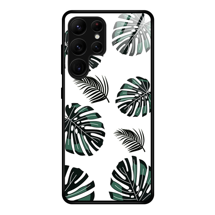 Custodia per telefono in vetro verniciato colorato, For Samsung Galaxy S23 Ultra 5G