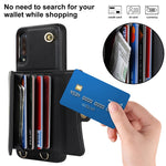 Custodia per telefono in pelle con slot per schede RFID con cordino lungo, For Samsung Galaxy A70, For Samsung Galaxy A71 4G, For Samsung Galaxy A71 5G, For Samsung Galaxy A73 5G