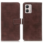Custodia per telefono in pelle con texture coccodrillo magnetica, For Motorola Moto E13 4G 2023, For Motorola Moto G53 5G, For OnePlus 11 5G, For OnePlus Nord CE 3 Lite