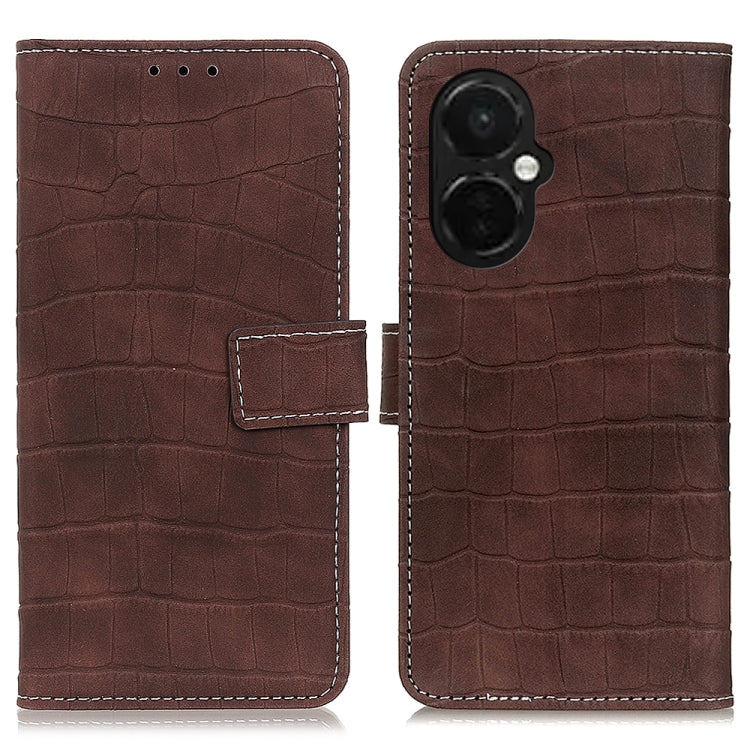 Custodia per telefono in pelle con texture coccodrillo magnetica, For Motorola Moto E13 4G 2023, For Motorola Moto G53 5G, For OnePlus 11 5G, For OnePlus Nord CE 3 Lite