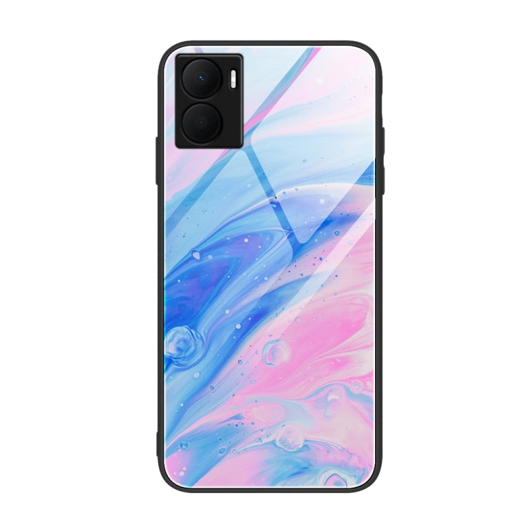 Custodia per telefono in vetro con motivo in marmo, For Honor Play6C, For Honor Play 40 Plus, For Samsung Galaxy A04