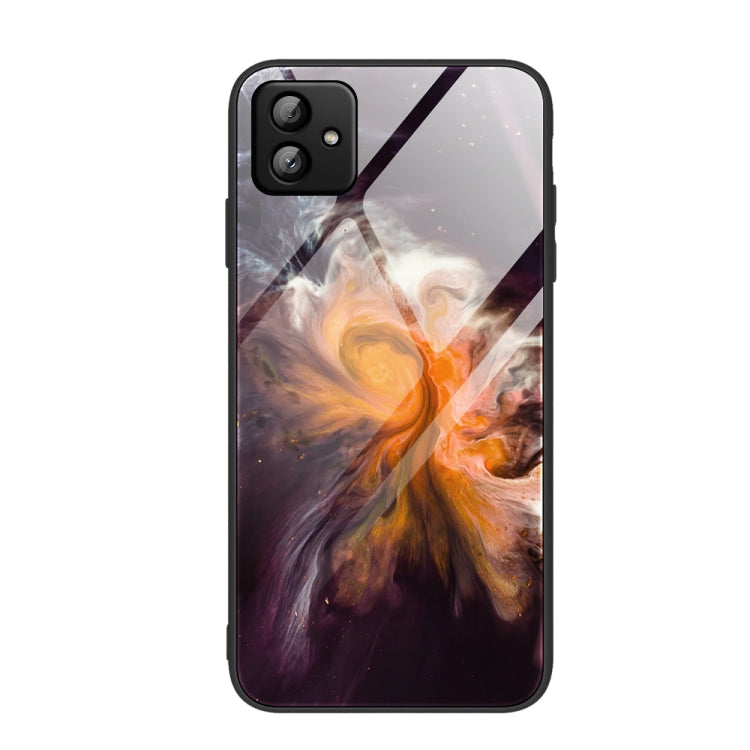 Custodia per telefono in vetro con motivo in marmo, For Honor Play6C, For Honor Play 40 Plus, For Samsung Galaxy A04