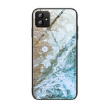 Custodia per telefono in vetro con motivo in marmo, For Honor Play6C, For Honor Play 40 Plus, For Samsung Galaxy A04