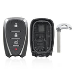 Per Chevrolet / Opel 3 + 1 pulsante + pulsante clacson Guscio telecomando per chiave auto, For Chevrolet