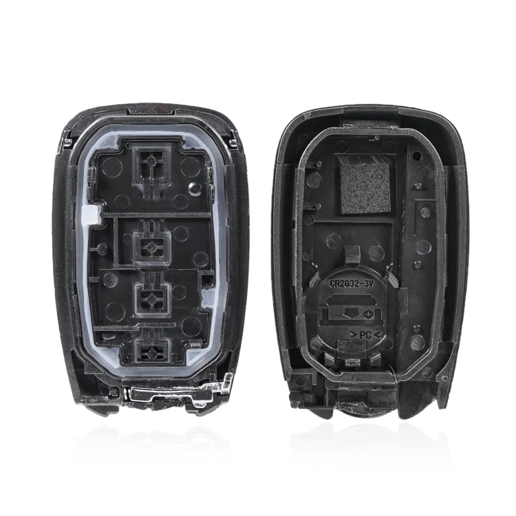 Per Chevrolet / Opel 3 + 1 pulsante + pulsante clacson Guscio telecomando per chiave auto, For Chevrolet
