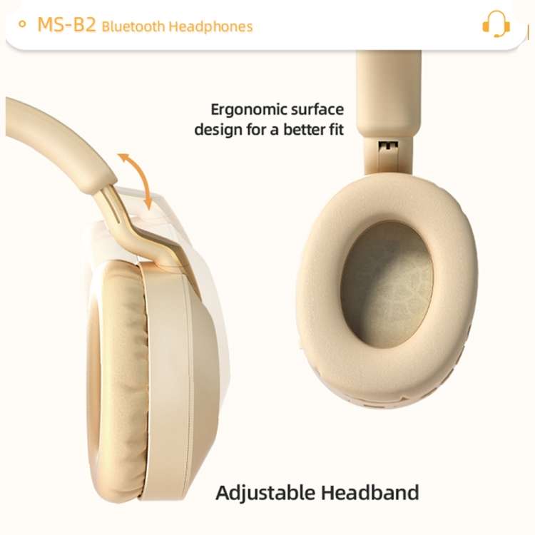 Cuffie wireless pieghevoli Bluetooth 5.1 B2