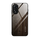Custodia vetro con venature legno per OPPO A17