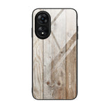 Custodia vetro con venature legno per OPPO A17