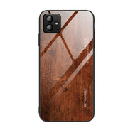 Custodia vetro con venature legno per Samsung Galaxy A04