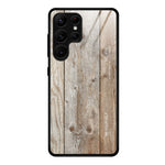 Custodia vetro con venature legno per Samsung Galaxy S23 Ultra 5G
