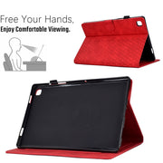 Custodia tablet in pelle goffrata per Samsung Galaxy Tab A7 Lite
