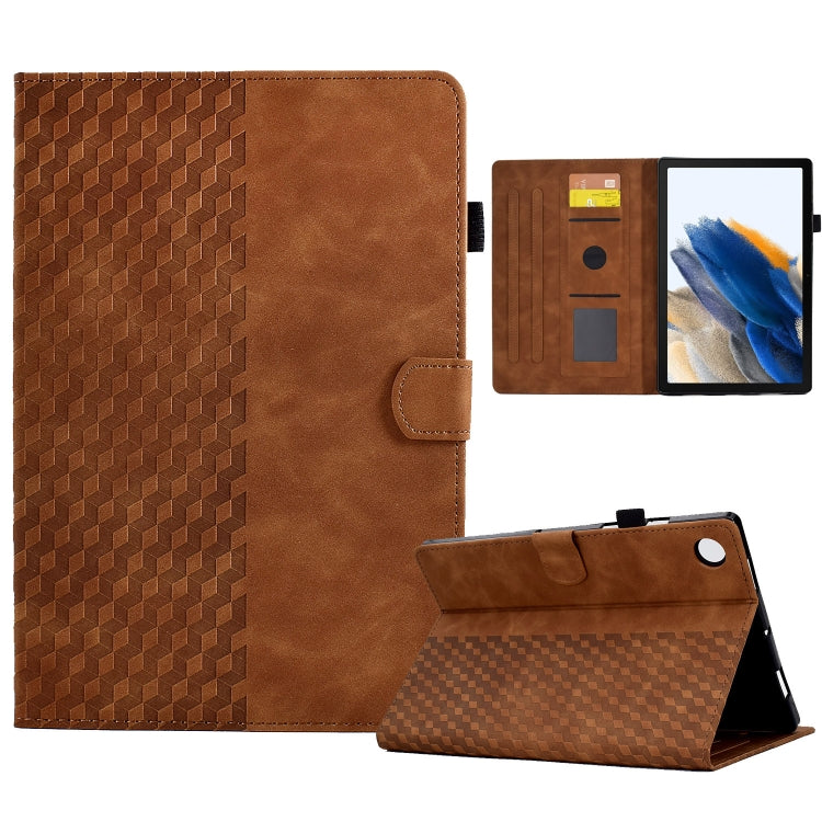 Custodia tablet in pelle goffrata per Samsung Galaxy Tab A8 10.5