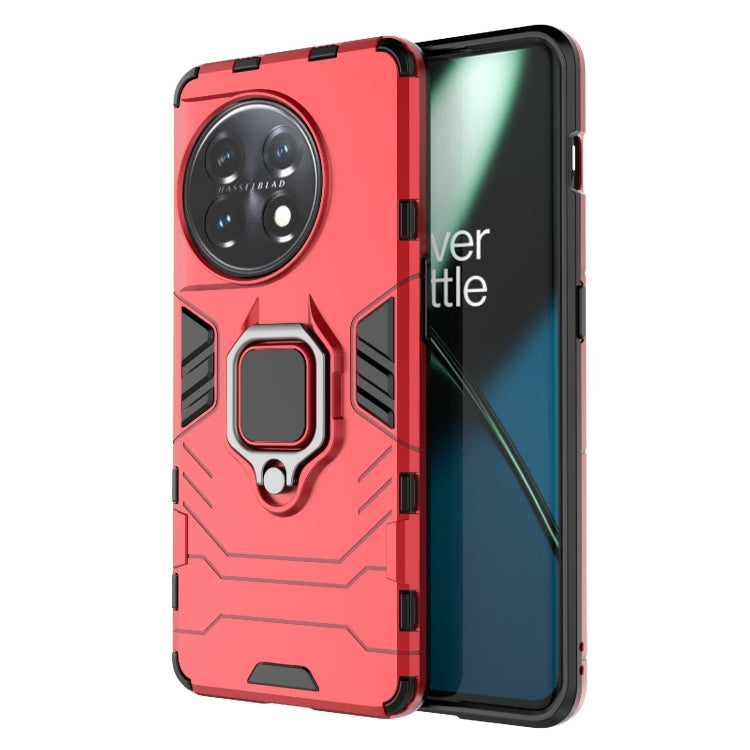 Per OnePlus 11 5G Supporto per anello magnetico per PC + custodia per telefono in TPU, For OnePlus 11 5G