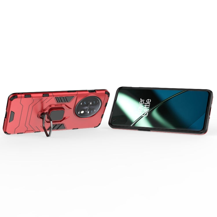 Per OnePlus 11 5G Supporto per anello magnetico per PC + custodia per telefono in TPU, For OnePlus 11 5G