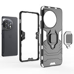 Per OnePlus 11 5G Supporto per anello magnetico per PC + custodia per telefono in TPU, For OnePlus 11 5G