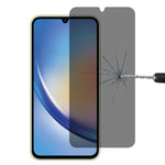 Pellicola vetro temperato privacy per Samsung Galaxy A34 5G