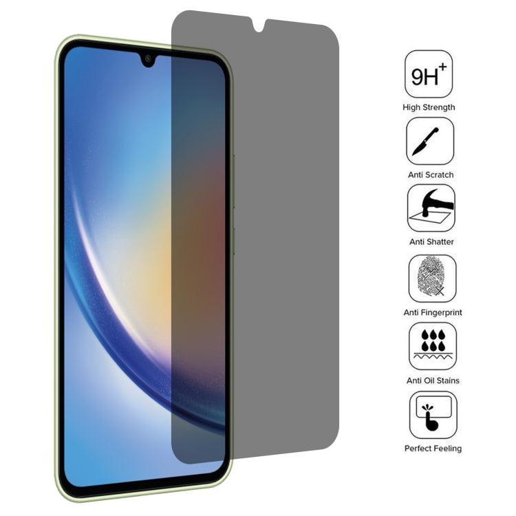 Pellicola vetro temperato privacy per Samsung Galaxy A34 5G